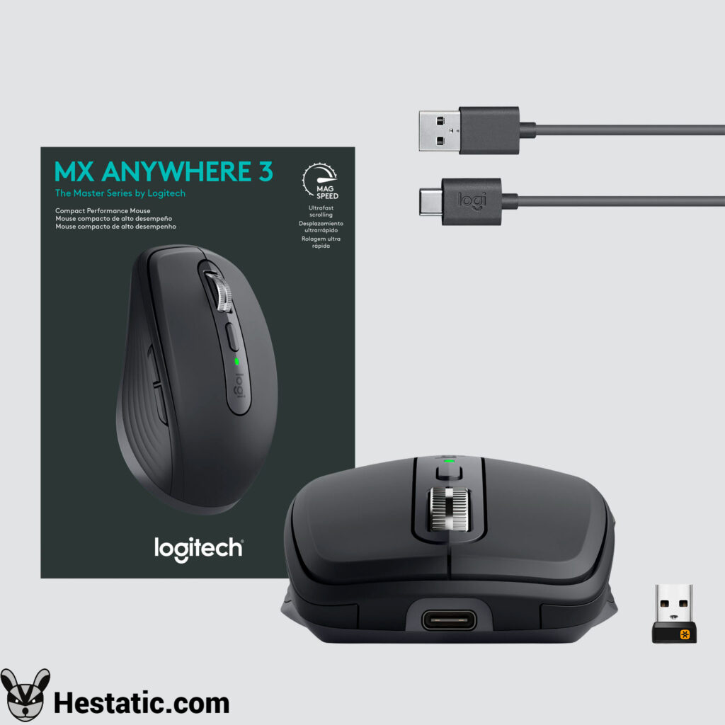 Logitech MX Anywhere 3 - Best Wireless Mouse for Chromebook