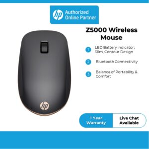 HP Z5000 Wireless Mouse - Best Wireless Mouse for Chromebook