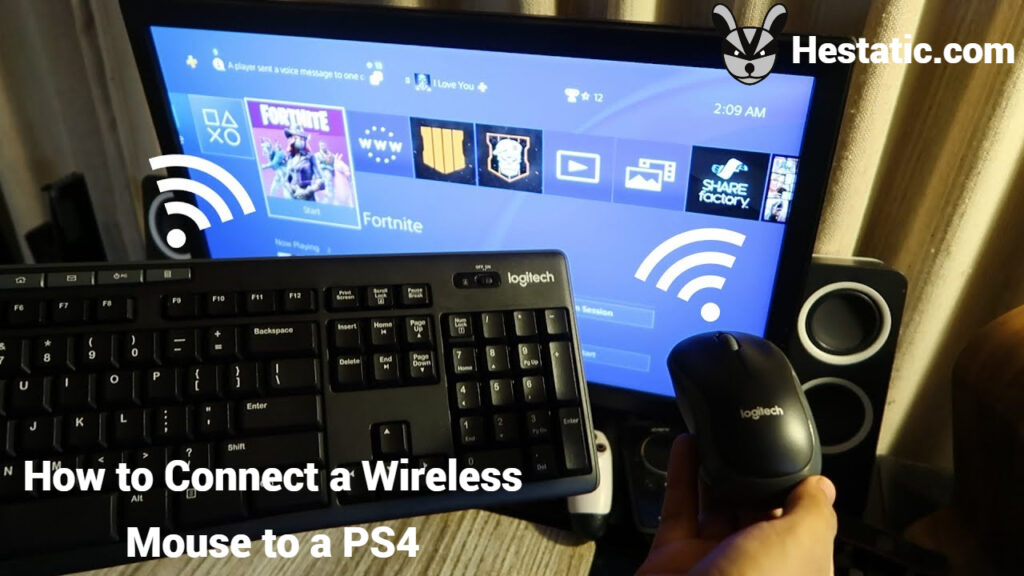 How to Connect a Wireless Mouse to a PS4