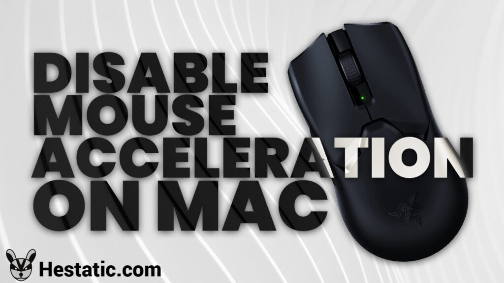 How to Disable Mouse Acceleration Mac