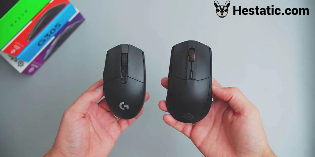 SteelSeries Rival 3 Wireless VS G305 Wireless Review - design and build quality
