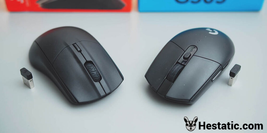 SteelSeries Rival 3 Wireless VS G305 Wireless Review - design and build quality - connectivity